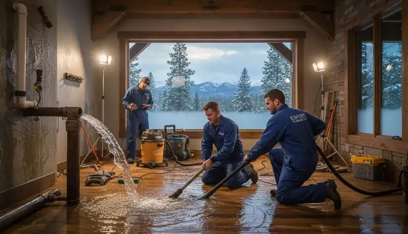 Expert Plumbing Pro - emergency-burst-pipe-repair-for-a-black-forest-residence-in-colorado-springs-co-80908