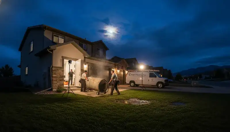 Expert Plumbing Pro - emergency-water-heater-replacement-for-a-briargate-family-home